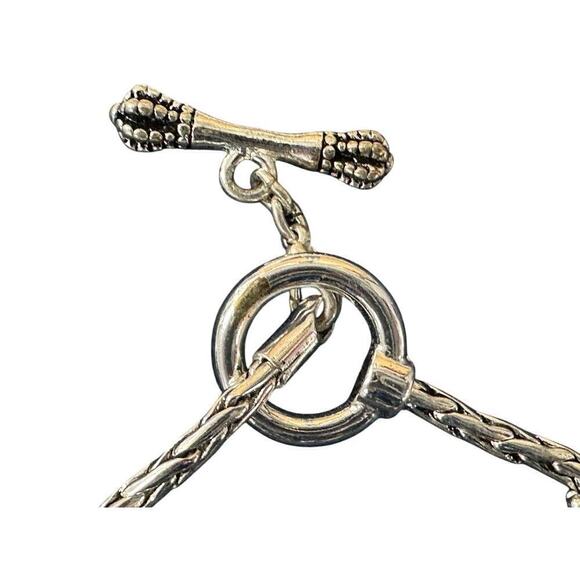 set of charm bracelets  similar to Pandora lots of charms - Picture 13 of 13